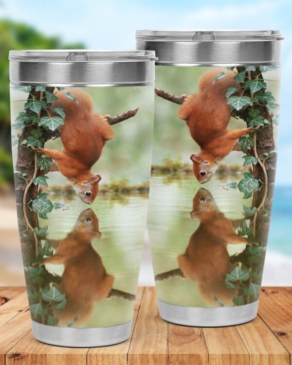 Amazing Squirrel Tumbler For Squirrel Lovers Tumbler 4