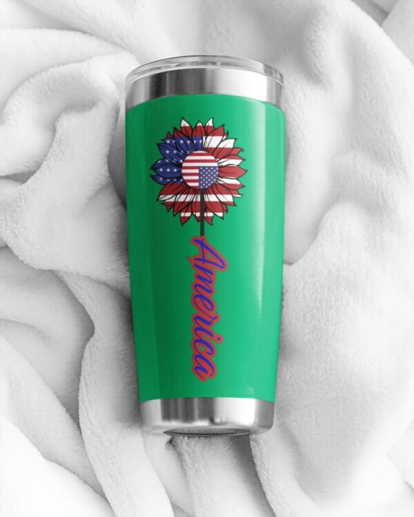 American Flag American Flag Graphic 4th of July Tumbler 6